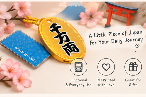 千万両 Mini Compass Card Case