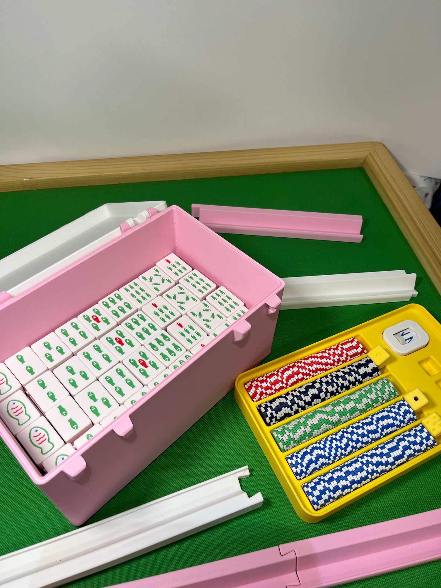 Lucky Cat Mahjong Set